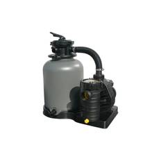 Sandfilterpump Planet Pool Monteringsplatta 6-vägs-ventil S (Filter Ø 330 mm Pump 6,0 m³/h) - Sandfilter