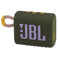 JBL GO 3 kleine Bluetooth Box - Grün – Wasserfester, tragbarer Lautsprecher für unterwegs – Bis zu 5h Wiedergabezeit mit nur einer Akkuladung