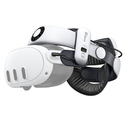 BOBOVR S3 Pro Strap mit Akku Kompatibel mit Meta Quest 3/Quest 3S
