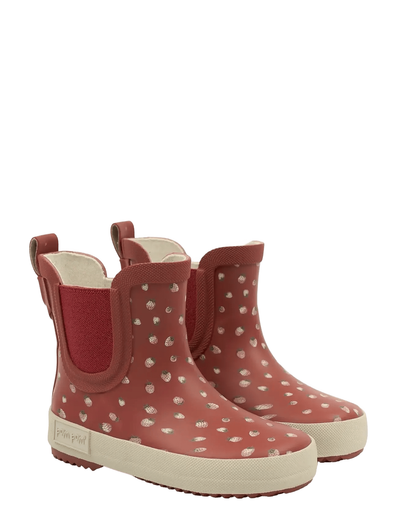 POM POM Pmlook Gumboots Ankle | Burgundy | 24