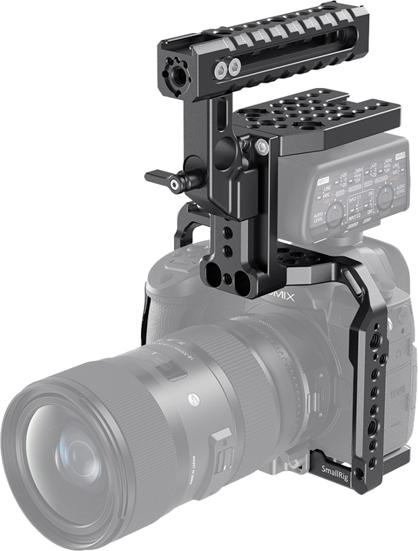 SmallRig Cage with Helmet Kit for Panasonic Lumix GH5/GH5S/DMW-XLR1 2649