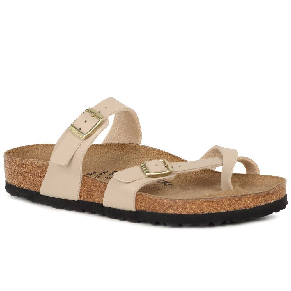 Birkenstock Mayari Womens Toe Loop Sandals Colour: Sandcastle, Size: 4 / 37