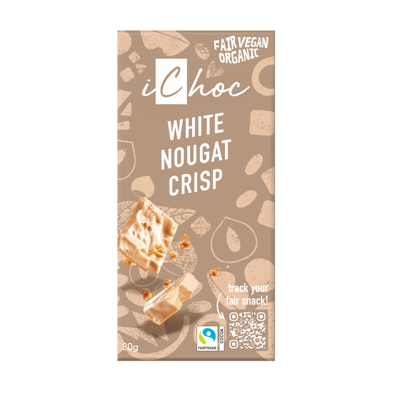 ICHOC WHITE NOUGAT CRISP eko