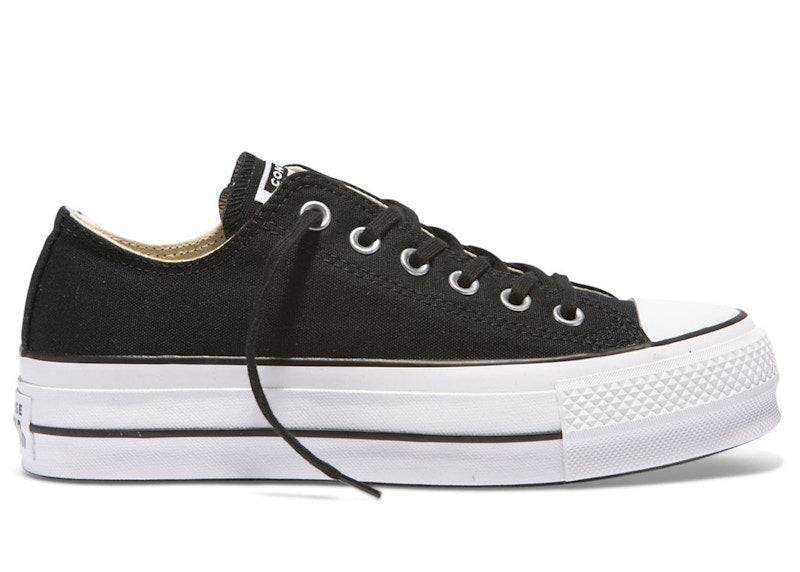 Converse Chuck Taylor All Star Lift Ox Black White (Women's) - 43 / Standard