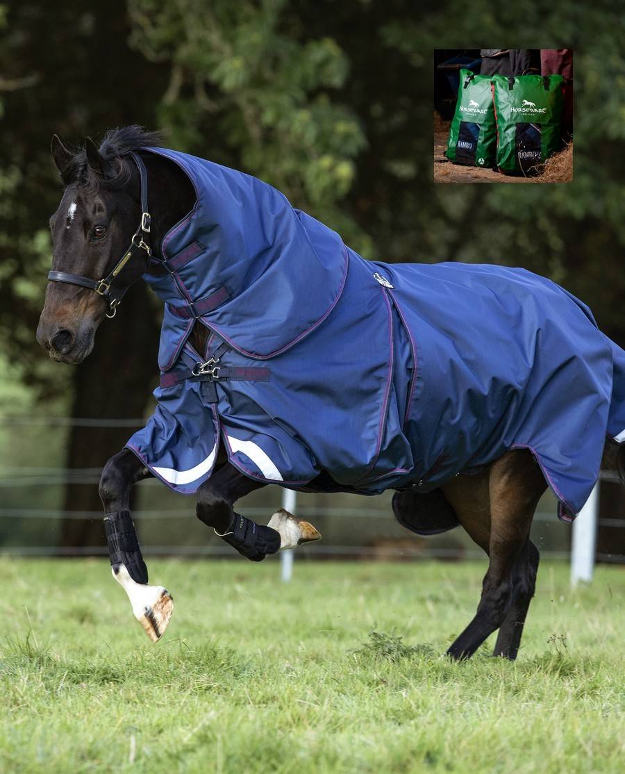 Horseware Rambo Optimo 0G inkl. 400G liner.