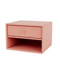 Montana - DASH - Vægophængt - Sengebord - Rhubarb - B 35,4 x H 24 x D 30 cm