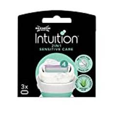 Wilkinson Sword Intuition Naturals Rasierklingen Klingen, für Damen Rasierer, 3 St