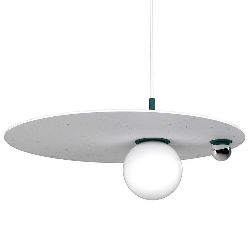 Swedish Ninja Pluto Big taklampa Peacock Green