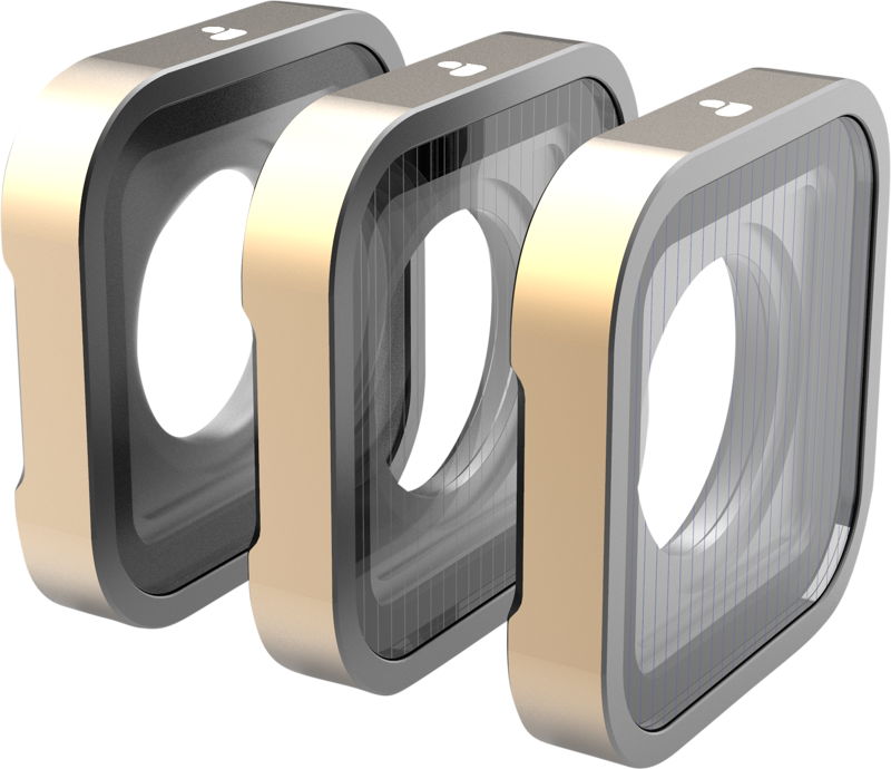 PolarPro GoPro Hero9/10/11/12/13 Fx 3-Pack BlueMorphic, SilverMorphic, Mist
