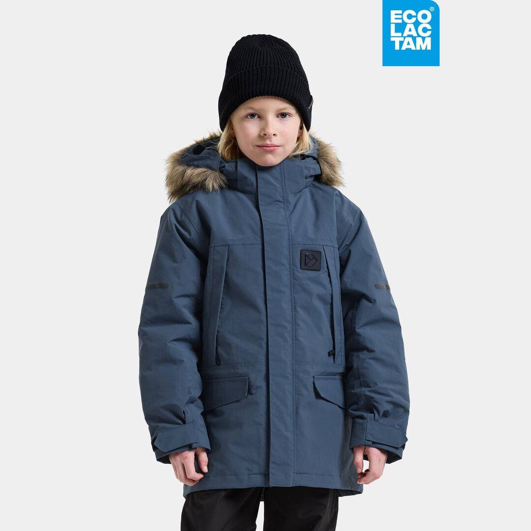 Sylvin Kids' Parka - Mountain Blue - 120