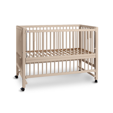 Tissi - Hajo Bedside Crib / Børneseng, Silk Beige