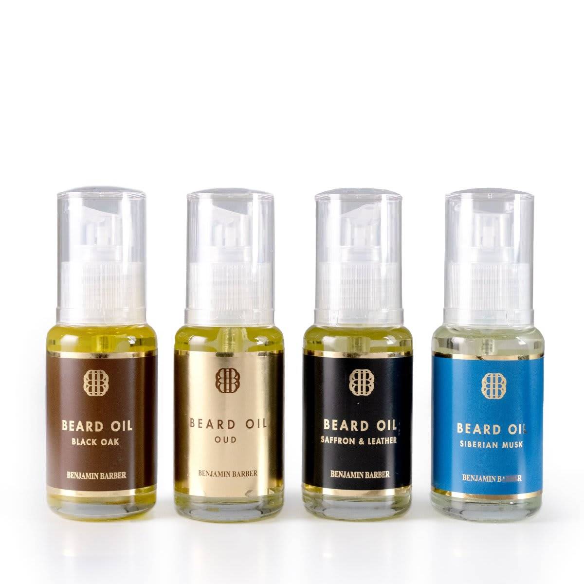 Benjamin Barber Skægolie Collection 4 x 50 ml