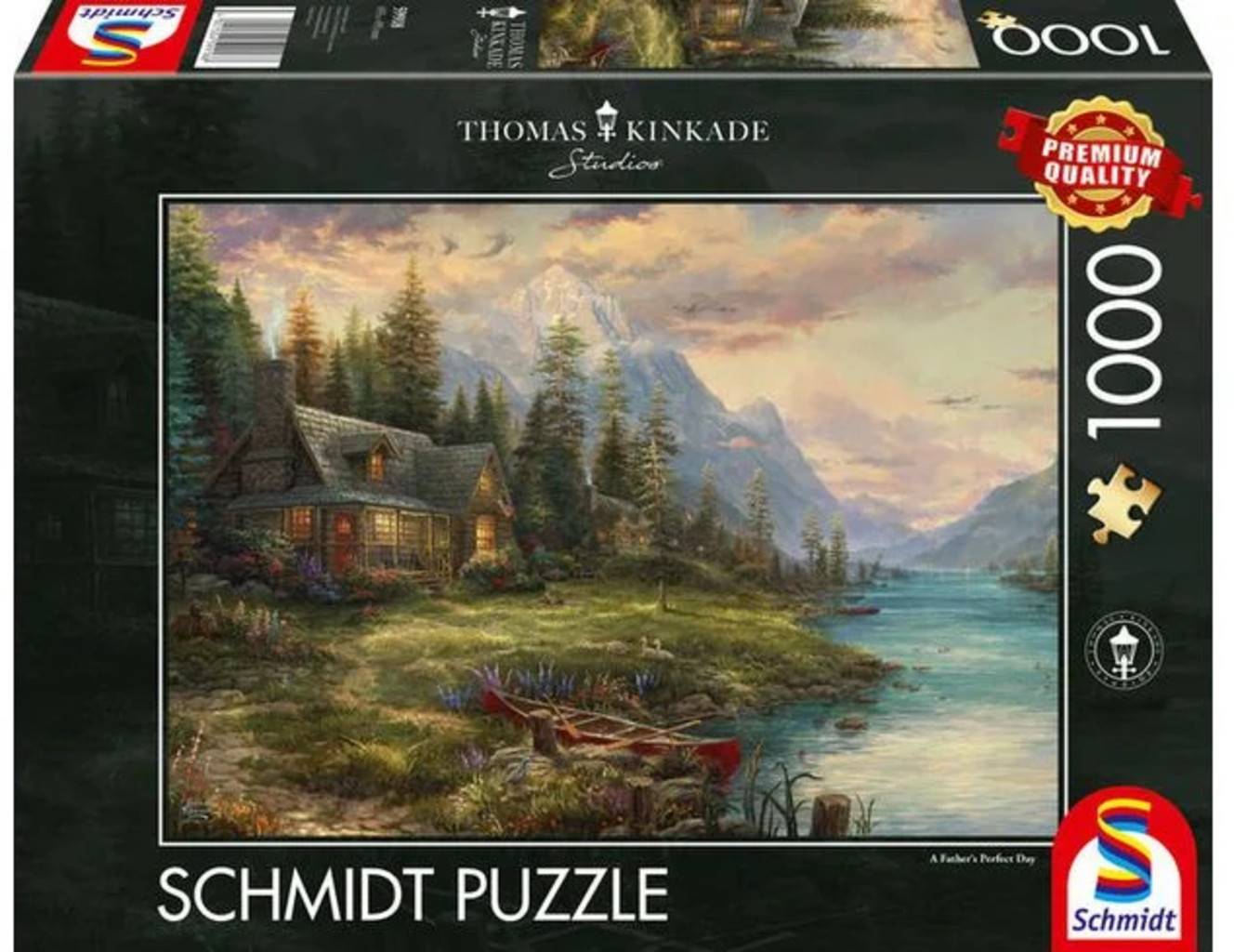 Schmidt Spiele Pussel - Utflykt på fars dag, 1000 bitar