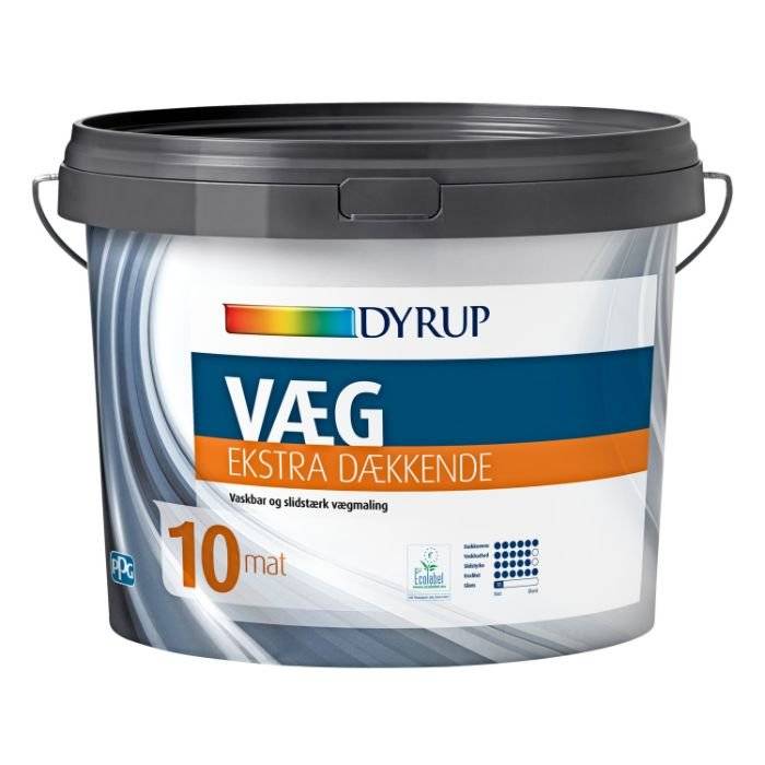 Dyrup Væg 10 Ekstra Dækkende - Dyrup.