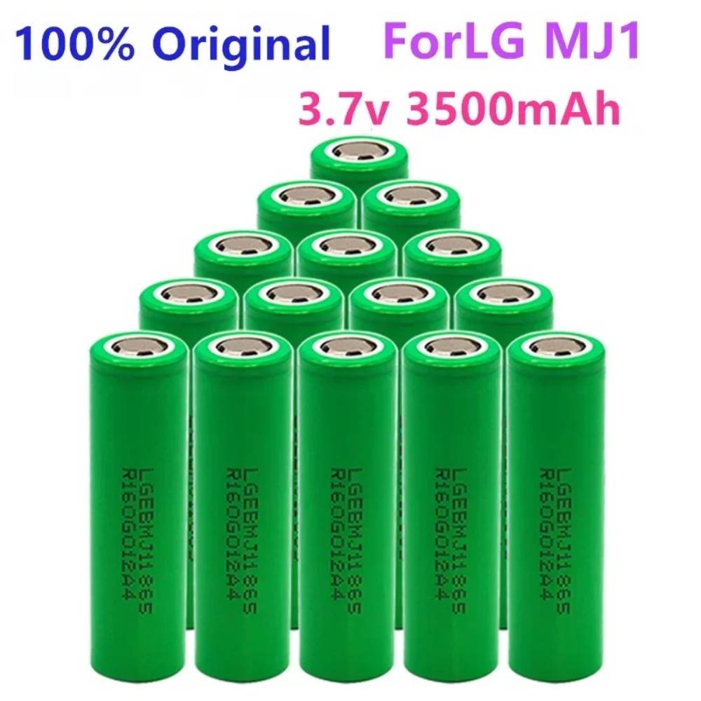 2026 New 100% Original MJ1 3.7V 3500mAh 18650 Lithium Rechargeable Battery for Flashlight Batteries for LG MJ1 3500mah Battery