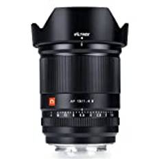 VILTROX 13 mm F1.4 E STM autofokus ultravidvinkelobjektiv APS-C AF Prime lins kompatibel med Sony E-Mount kameror A7 A7RⅡ A7Ⅱ A7S A7R A9 A9II A6600 A6500 A6400 A6300 A600