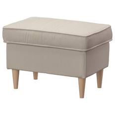 IKEA - STRANDMON taburet, Kelinge beige