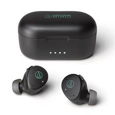 Mimio ASSIST ONE Hearing Assist Earphones with Sound App Feedback Equalizer Bluetooth Fully Wireless Earphones with Noise for Black Audio-Technica
