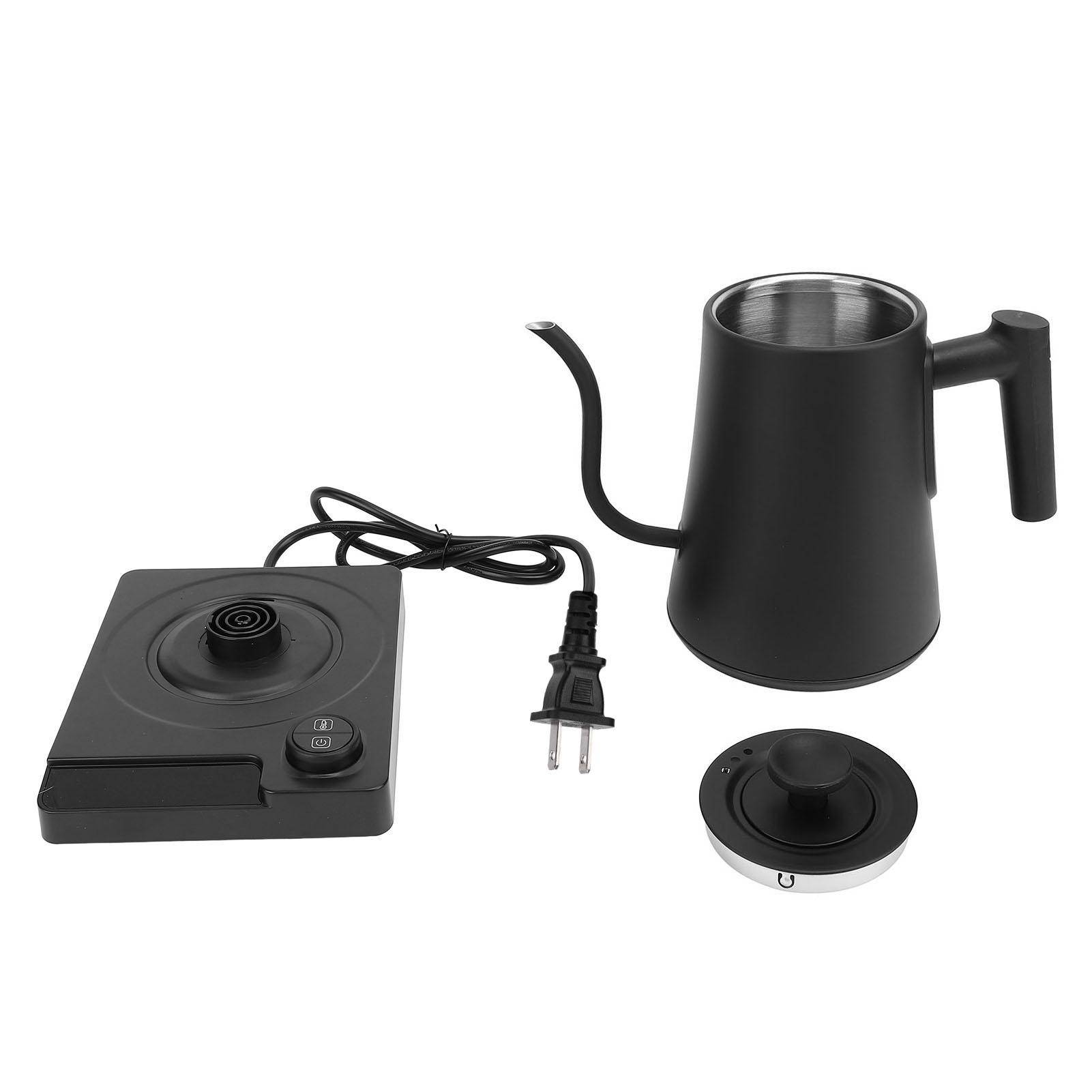Smart Electric Kettle Thermostat Precise Temperature Control and Hold Mode Gooseneck Electric US Plug 110V
