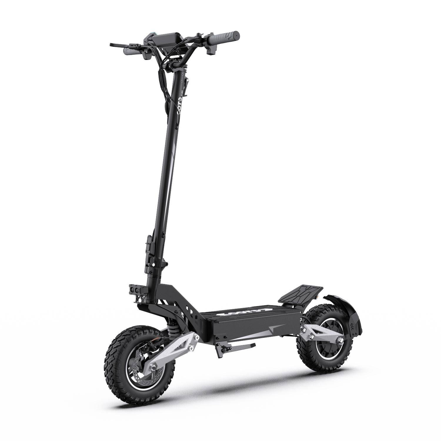 Dagens Outfit T10 Elsparkcykel för Vuxna 48V13.5A Batteri 900W Motor E-Hopfällbar Sparkcykel 11 Tum Terrängdäck Stadspendling EScooter svart/grå.