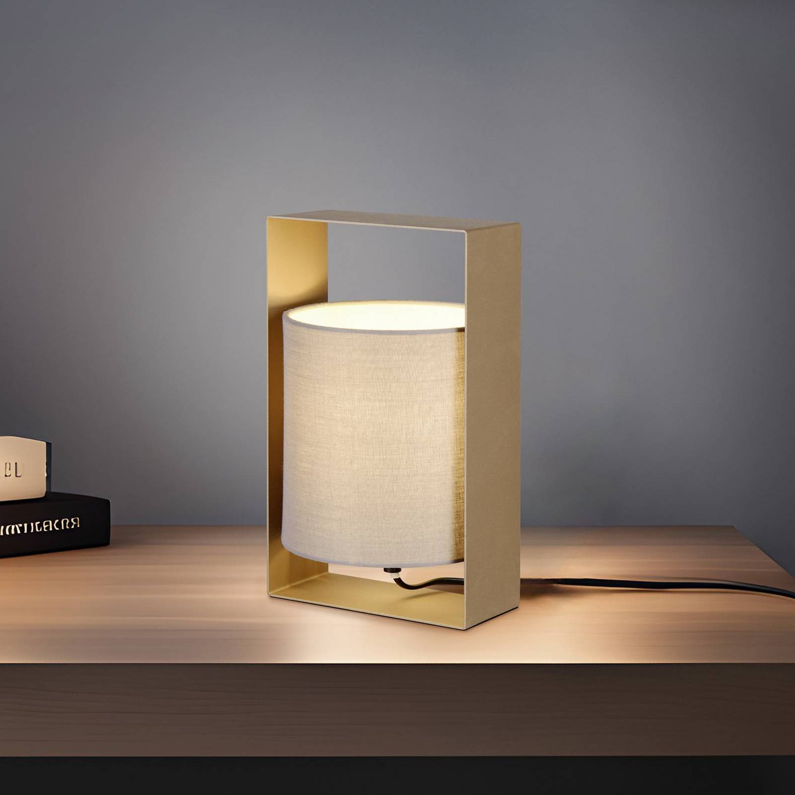 Reality Leuchten Bordslampa Pail, Brun / rost, Vardagsrum / matsal, Metall, Modern, Bordslampa