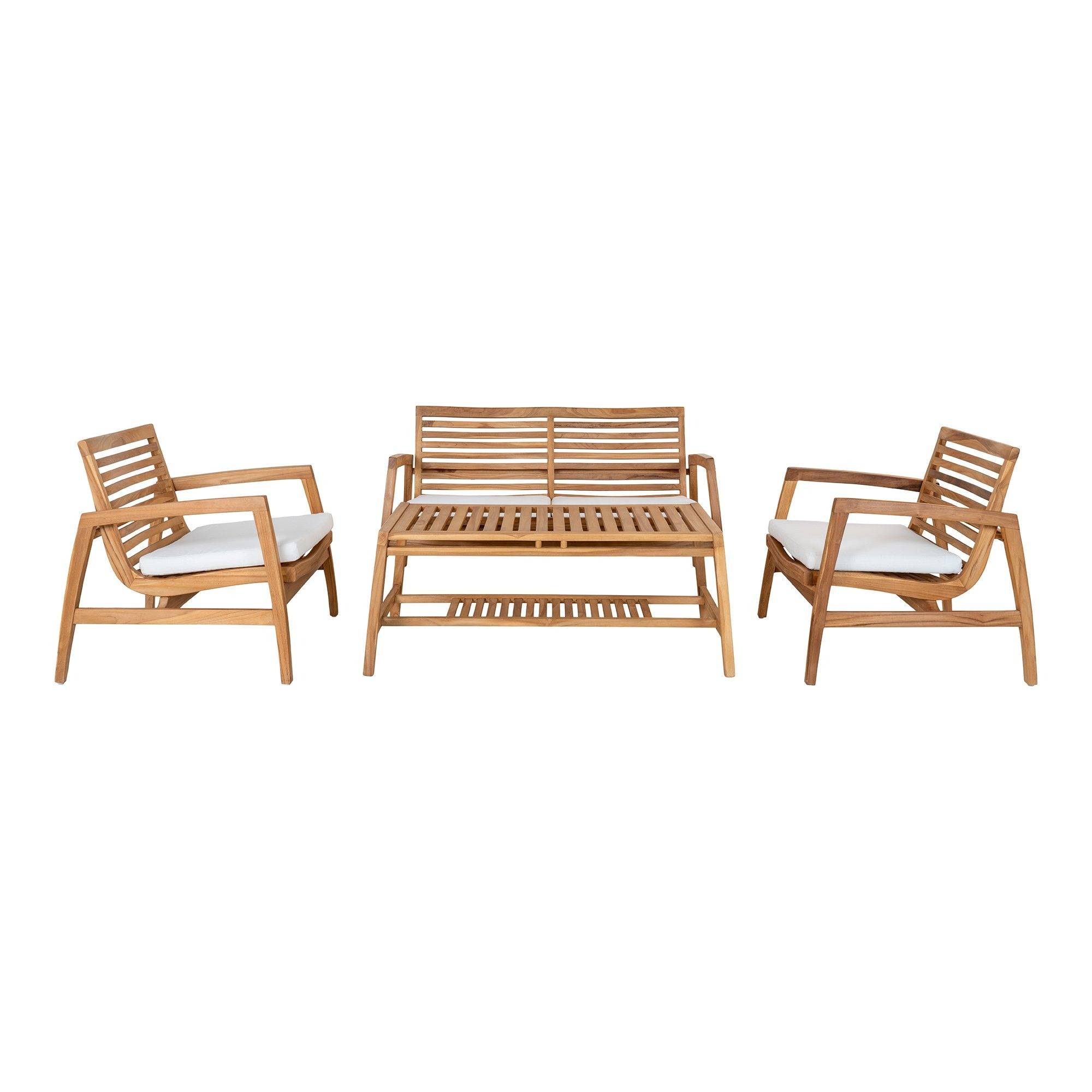 House Nordic - Santander Loungesæt, teak