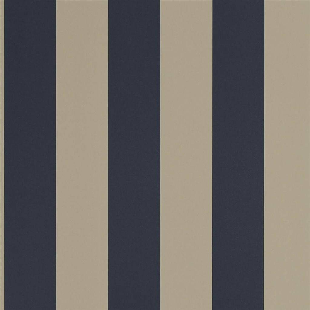 Ralph Lauren - Spalding Stripe Dark Blue Sand