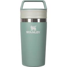 STANLEY Cafe to Go Vacuum Mug Seafoam Thermal Insulation Stainless Steel Mug Tumbler Coffee Present Gift Dishwasher Safe Warranty Japanese 0.35L