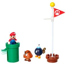 Super Mario Bros - Acorn Plains Legesæt 6cm figurer