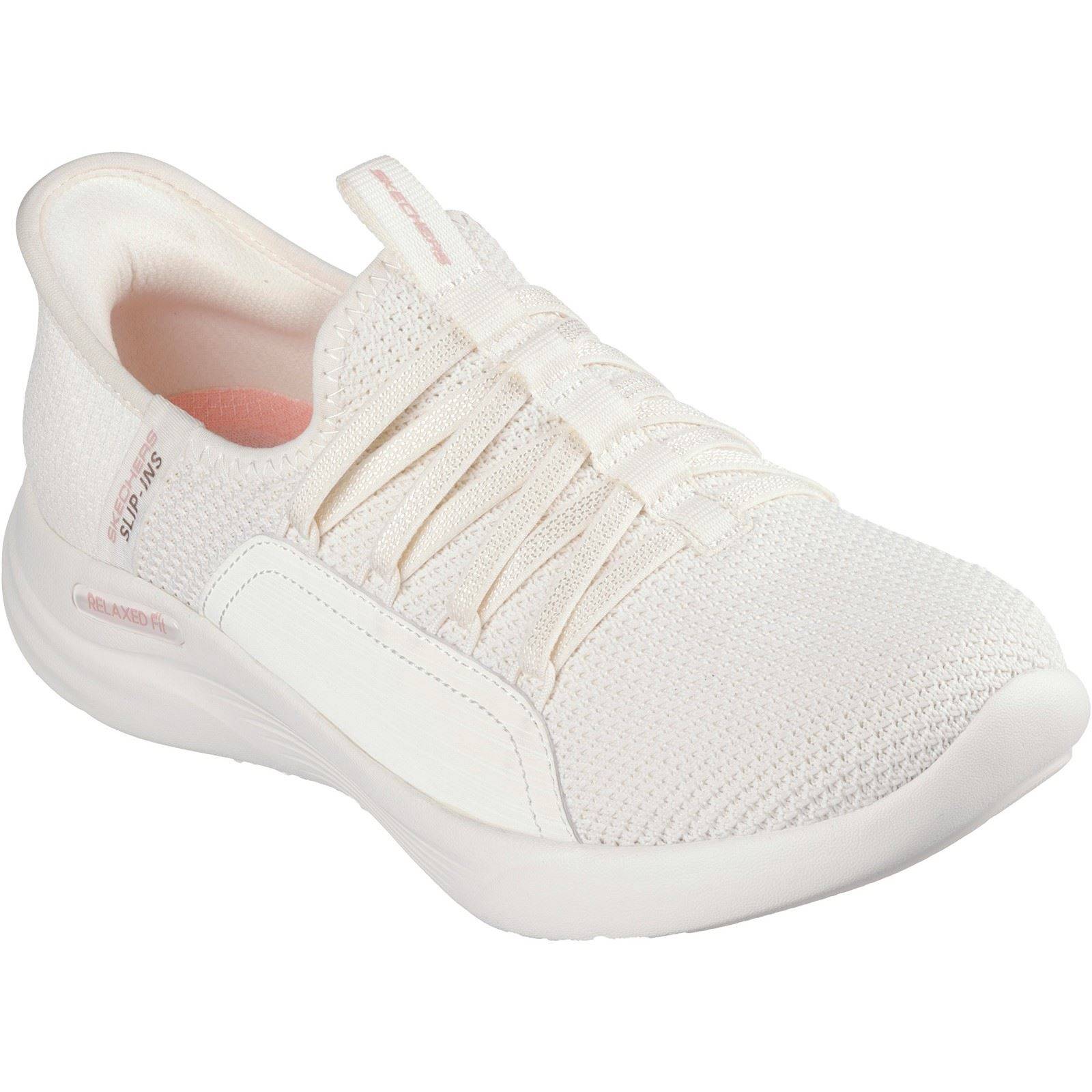 Skechers Relaxed Fit Sport - Ballet Chic Textile Dam Off White Träningsskor - Vit