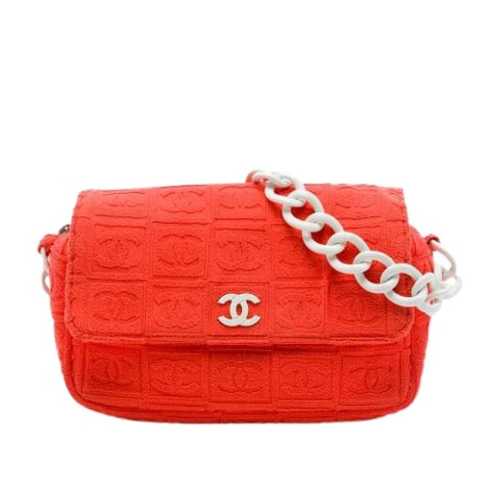 Chanel Vintage - Pre-owned Flap Bag Vintage - Dam - ONE Size - Bomull