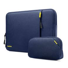 tomtoc Shockproof Computer Case Compatible with 13 Inch MacBook Air MacBook Pro Inch iPad Pro Air M2 2024 Protective Sleeve Laptop Inner Bag Gadget