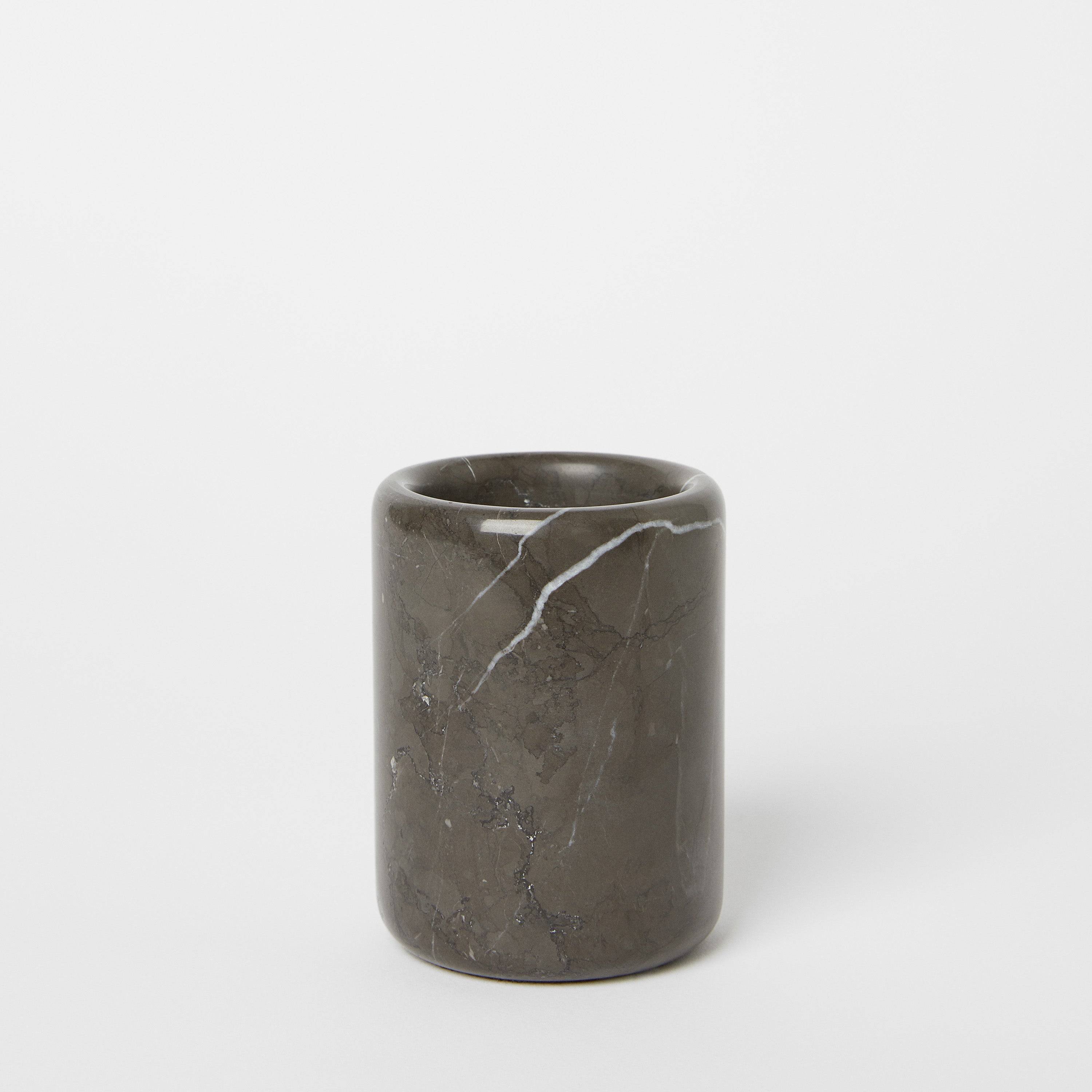 Marble Tumbler - Warm Grey