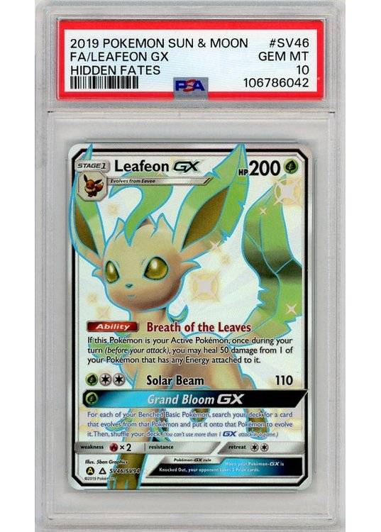 Leafeon GX - SV46/SV94 - PSA 10.