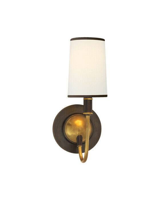 Visual Comfort Elkins vägglampa brons antik/mässing - Guld / Brun