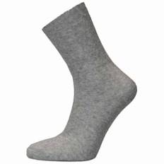BOLA Softsock Bomull grå, lös resår, dam/herr - 35-38
