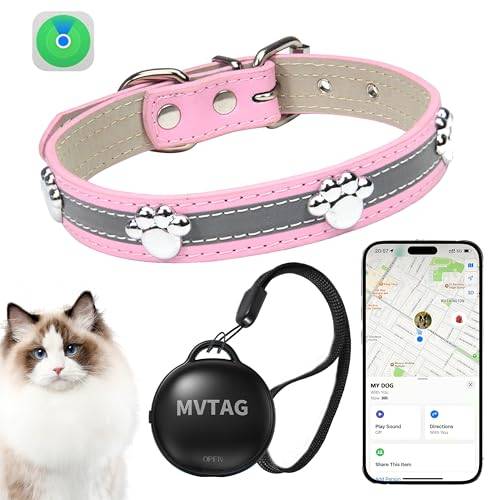 Aoikoy Gatto GPS-halsband, justerbar storlek, lämplig för små, medelstora och stora katter, inga månadsavgifter, IP67 vattentät, endast iOS-kompatibel!