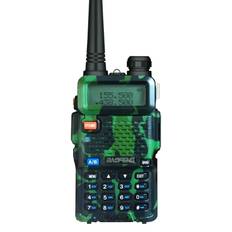 UV-5R 5W Walkie Talkie Interphone VHF UHF Dual Band 128 Channels FM Receiving with 2800mAh US