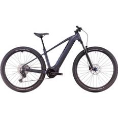 Reaction Hybrid Pro 600 Electric Hardtail Mountain Bike - Metallic Grey/Black (2025)