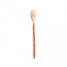 Rice melamin latte ske, Creme, Fall Print