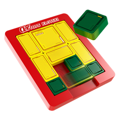 QiYi Klotski Magnetic Puzzle Escape Game Red