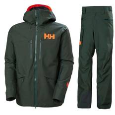 Helly Hansen Garibaldi 2.0, skisæt, herre, mørkegrøn