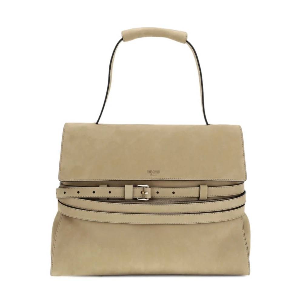 Moschino - Belted Tote Bag Väskor - Dam - ONE Size - Nylon