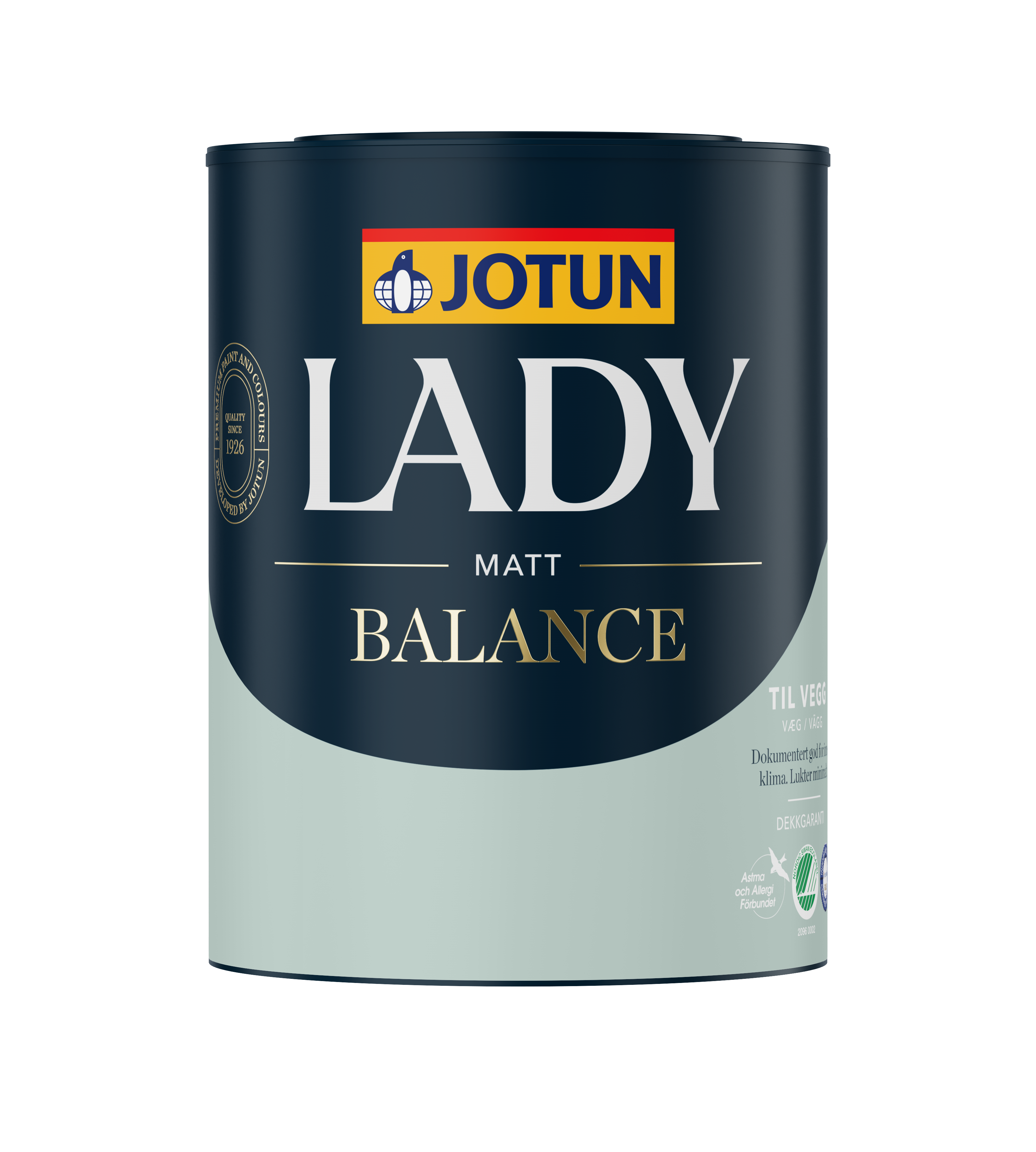 Lady Balance - 3L - S9000-N Svart (3 L [brytbas 2.7L])