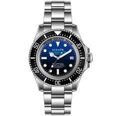 OceanX Sharkmaster 1000 M9 SMS1012M9 - Dam - 44 mm - Analogt - Automatiskt - Safirglas - Blue (21 mm)