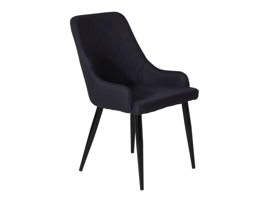 Venture Design Plaza matstol Svart Textil/svart