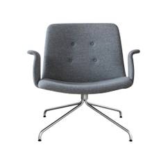Bent Hansen Primum Lounge Chair Armrest Polished Hallingdal 116
