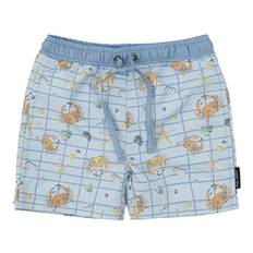 Mikk-Line Badshorts - Bleknad Denim - Mikk-Line - 98/104 - Badkläder