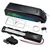 (A Grade Cell) 24V 36V 48V 52V elcykel batteri 10.5Ah 14Ah elcykel batteri passar 1000W 750W 500W 1200W för elektrisk cykel, Hailong litiumjonbatteri