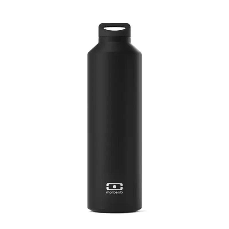 onyx black insulated bottle